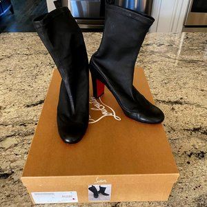 Christian Louboutin Gena Sock Booties-Size 39